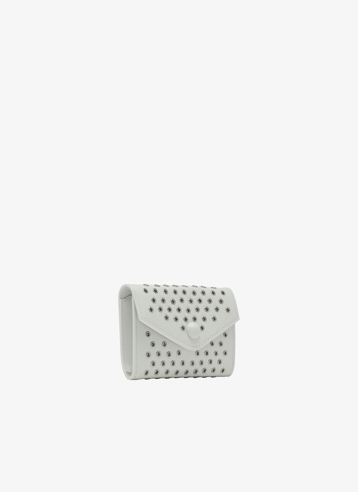 HANDKERCHIEF CUIR LUX OEILLET OPTICAL WHITE ALAÏA WHITE  HANDKERCHIEF CUIR LUX OEILLET OPTICAL WHITE